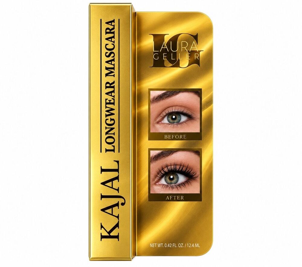 Laura Geller Kajal Longwear Mascara BLACK FULL SIZE - 0.42 oz - NEW IN BOX